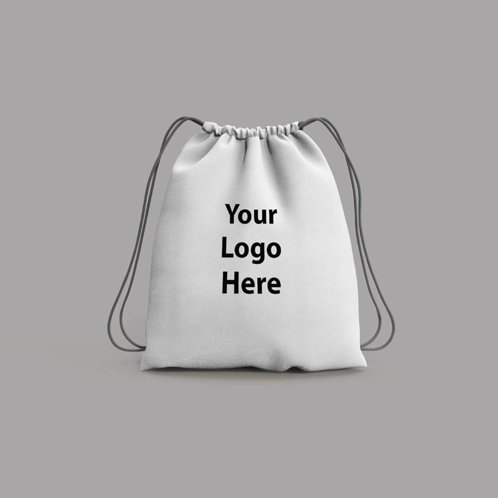 Drawstring Bag White – Papermints